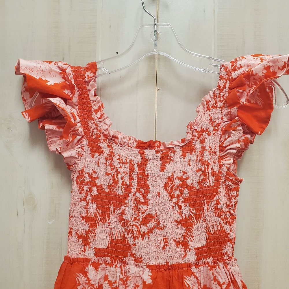 Tuckernuck Scarlet Toile Mallie Sun Dress Hyacinth Tiered - Picture 6 of 13